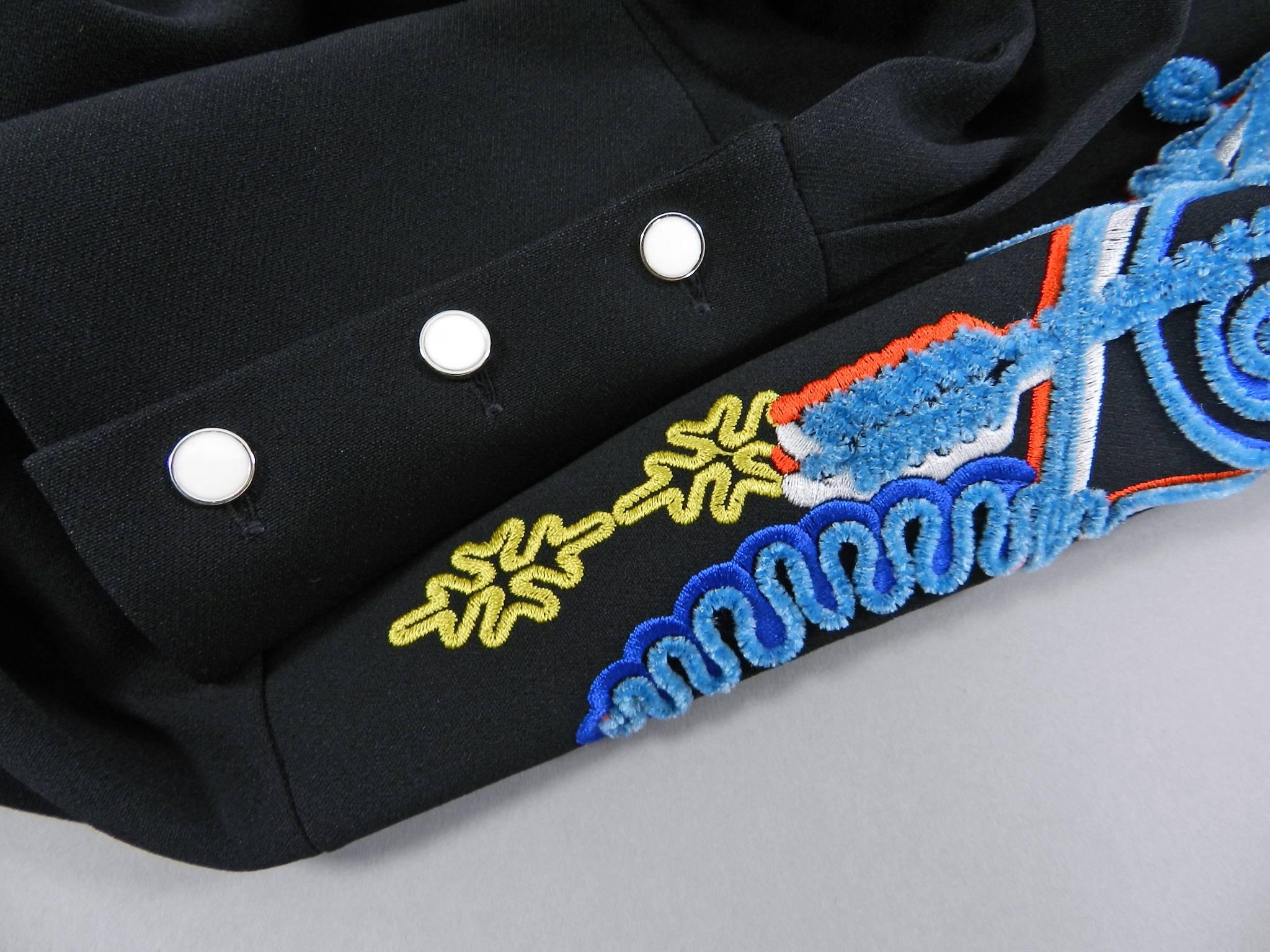 Peter Pilotto Fall 2016 Runway Western Style Embroidery Dress 3
