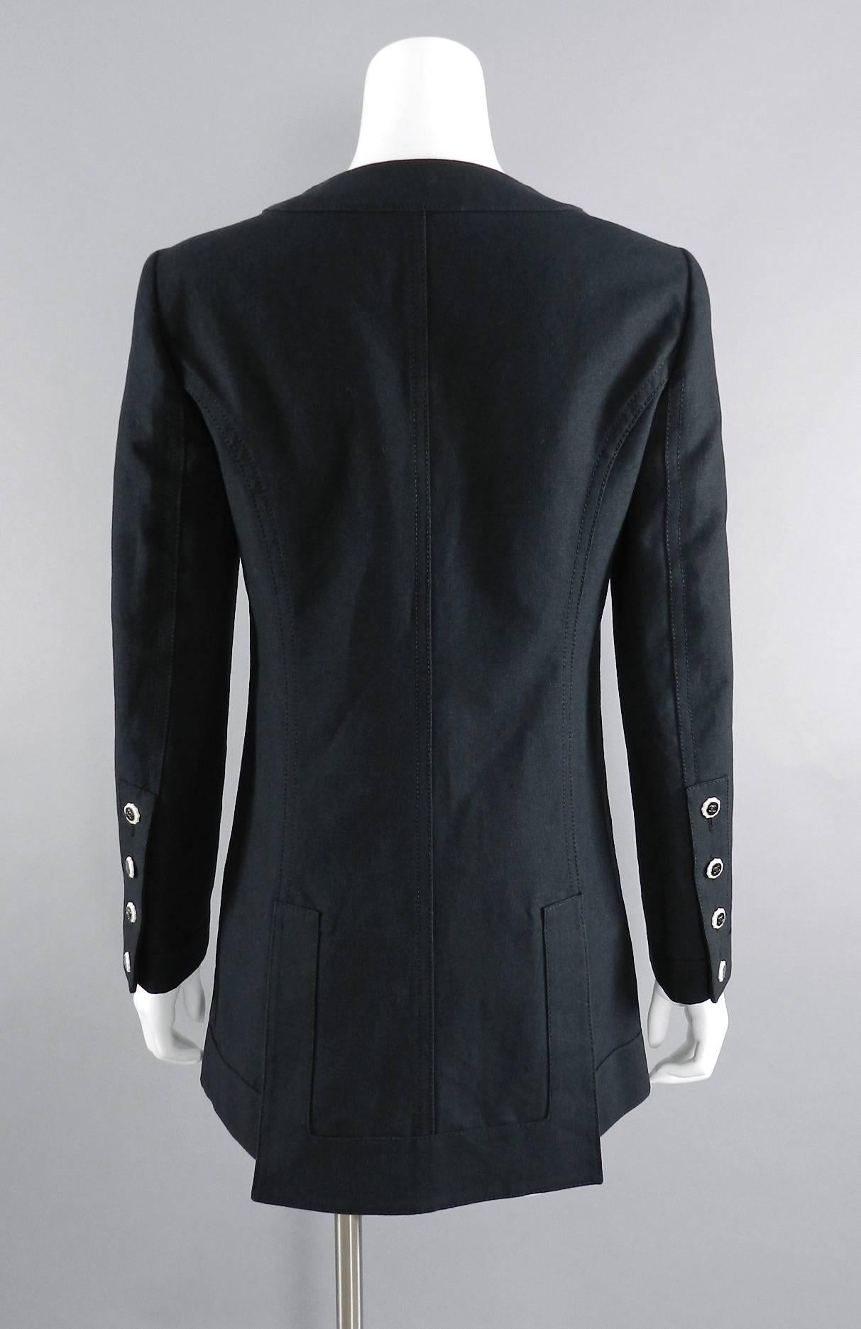 chanel black jacket