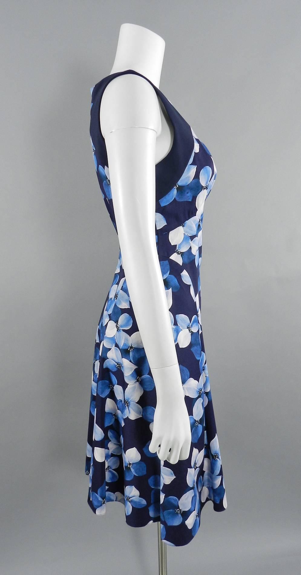 Women's Jason Wu Blue Floral Cotton Dress