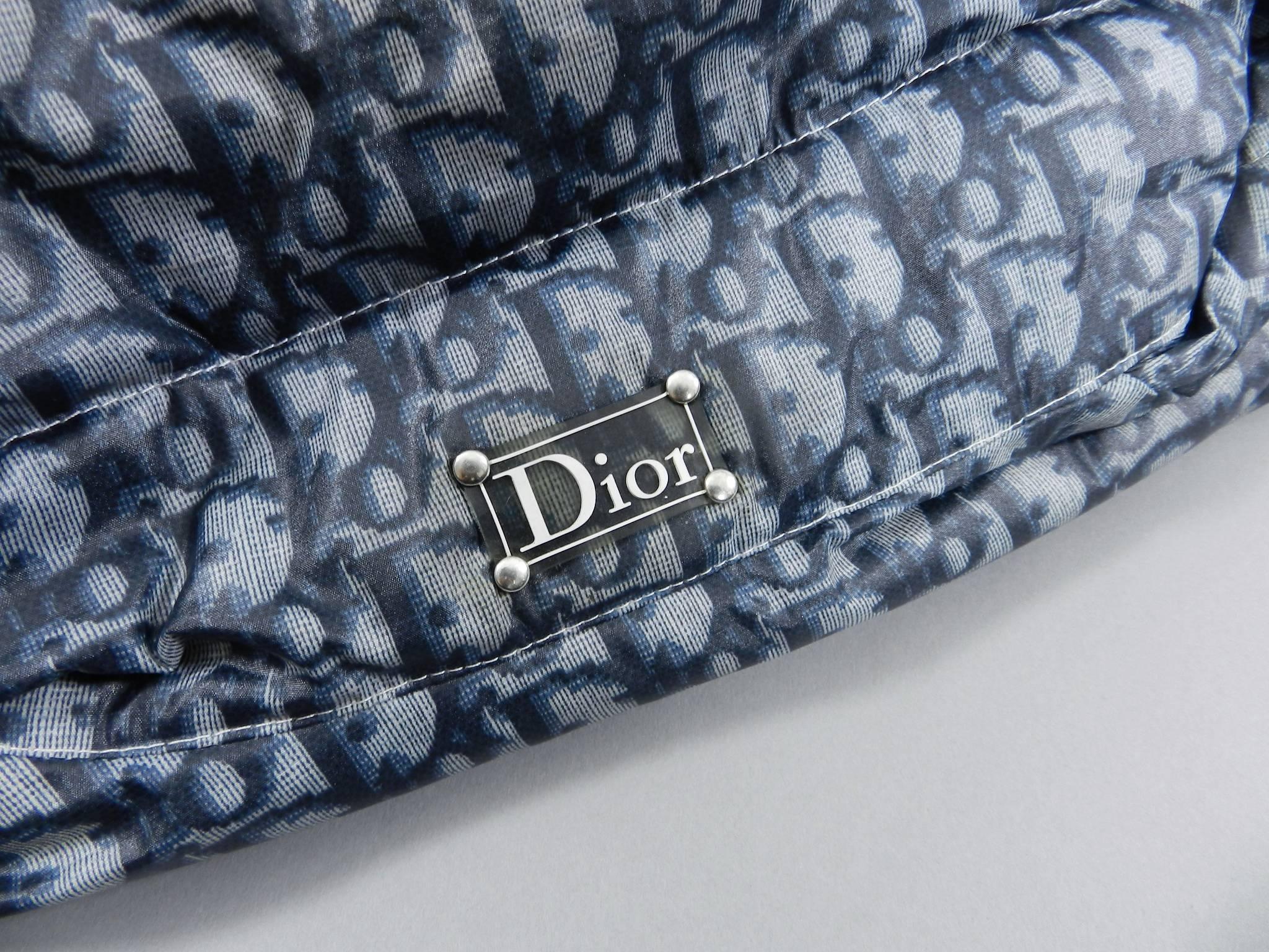 dior monogram puffer jacket