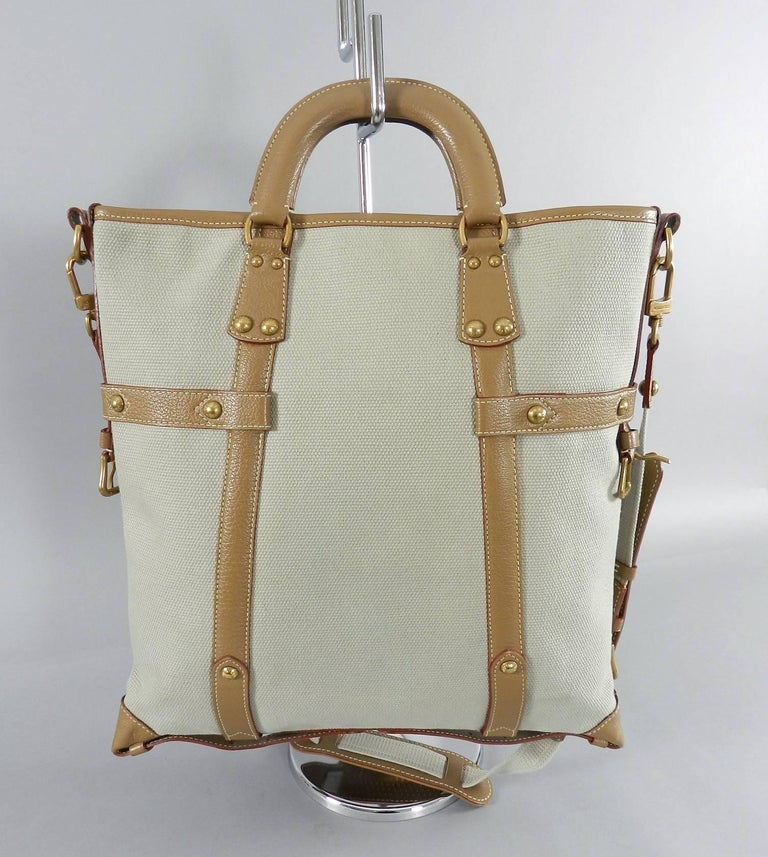 Louis Vuitton Trianon Poids Plume GM Canvas and Leather Tote Bag at 1stdibs