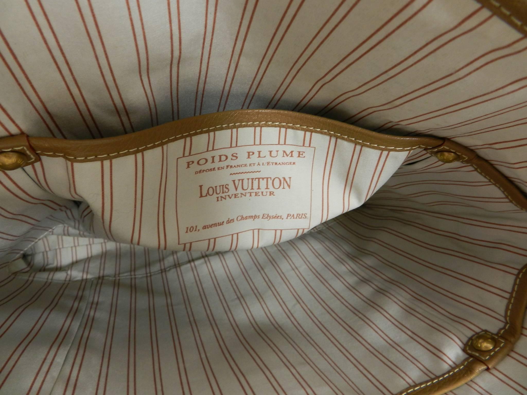 Louis Vuitton Trianon Poids Plume GM Canvas and Leather Tote Bag 2
