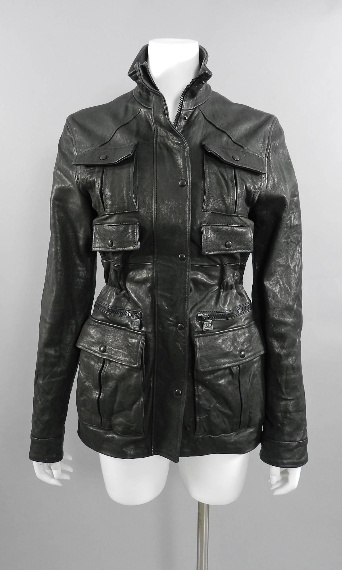 chanel sport jacket