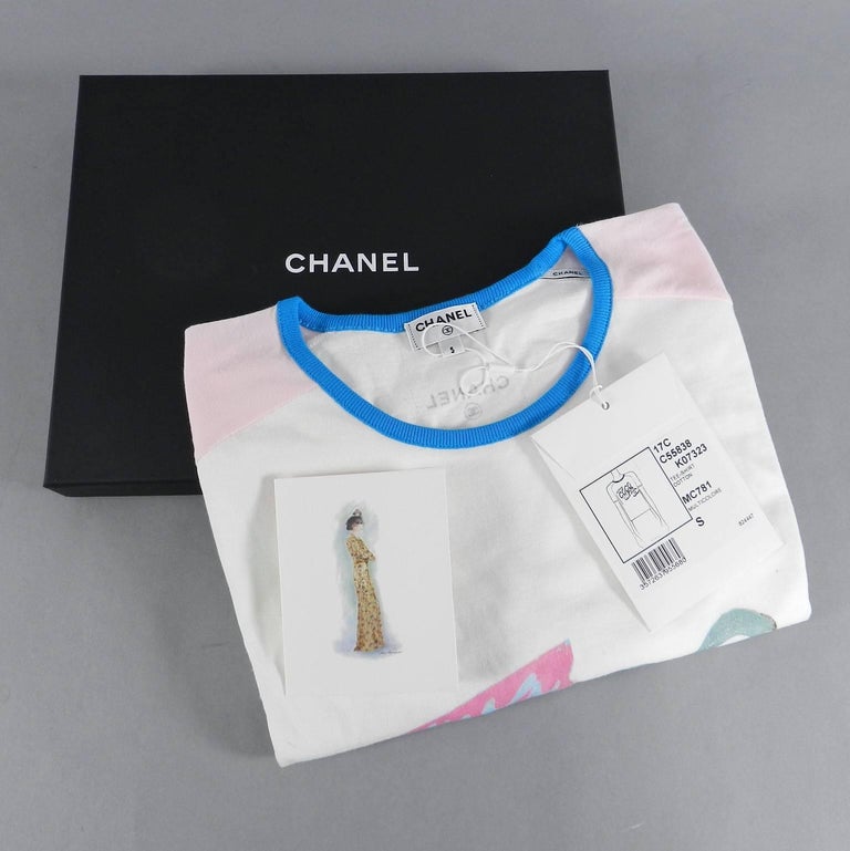 Chanel 2017 Viva Coco Cuba T-Shirt w/ Tags - White Tops, Clothing -  CHA312920