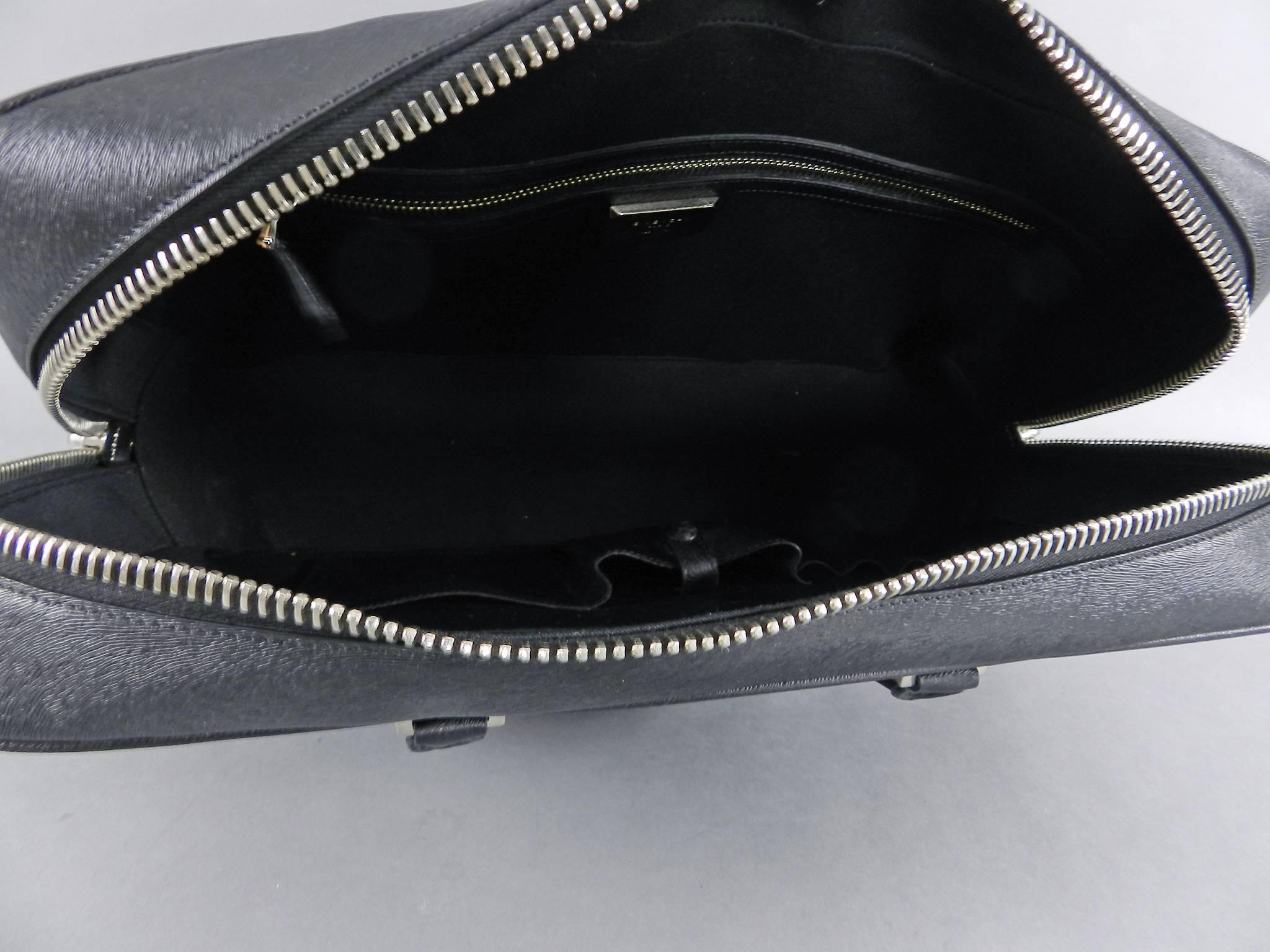 Givenchy Lucrezia Textured Calf Black Briefcase / Computer Bag 2