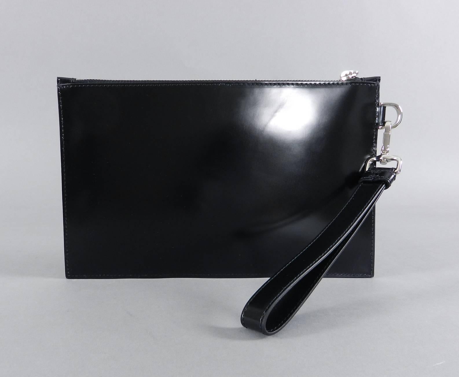 leather wristlet clutch bags