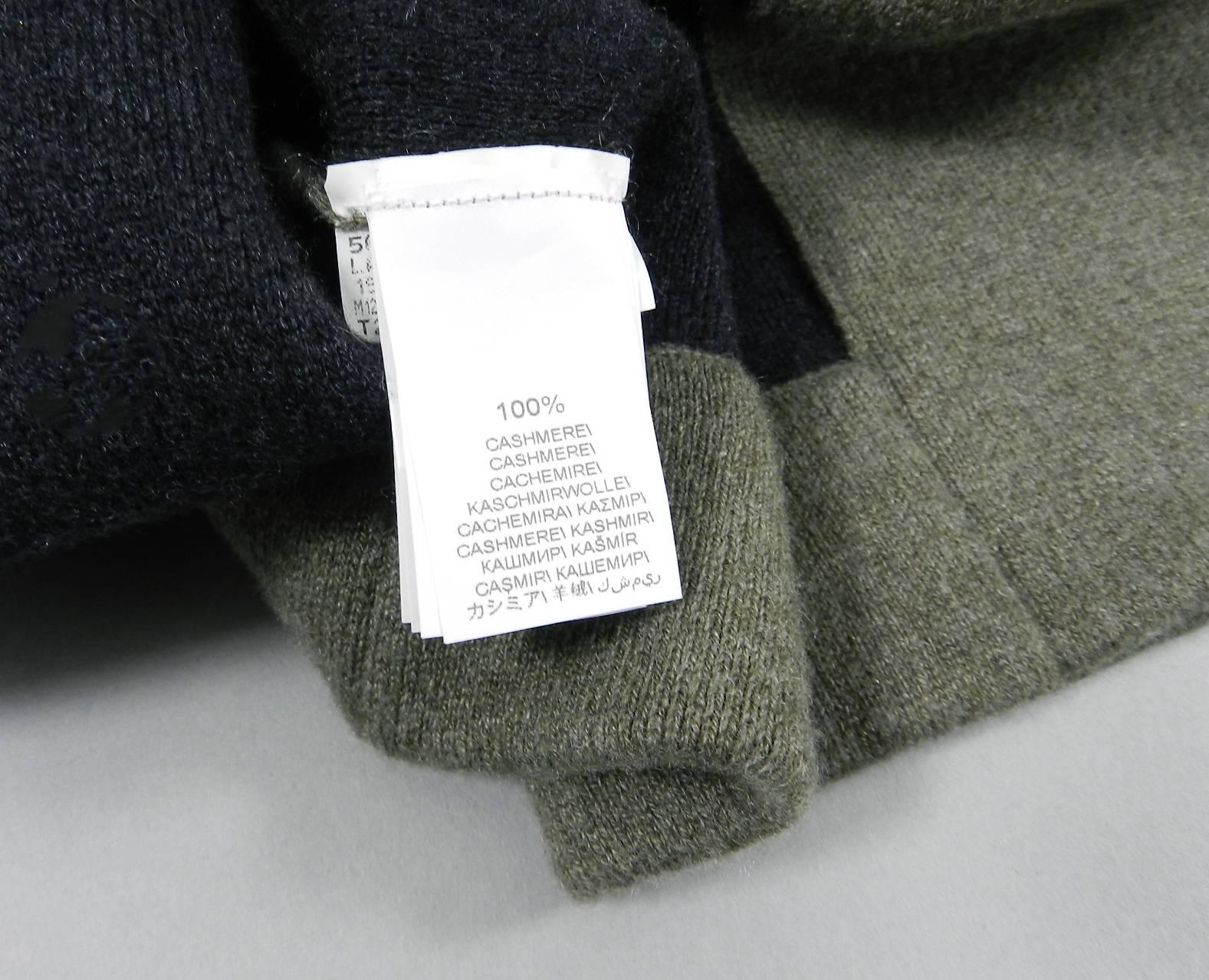 Brunello Cucinelli Cashmere Knit Sweater Coat with Fox Fur Hood 1