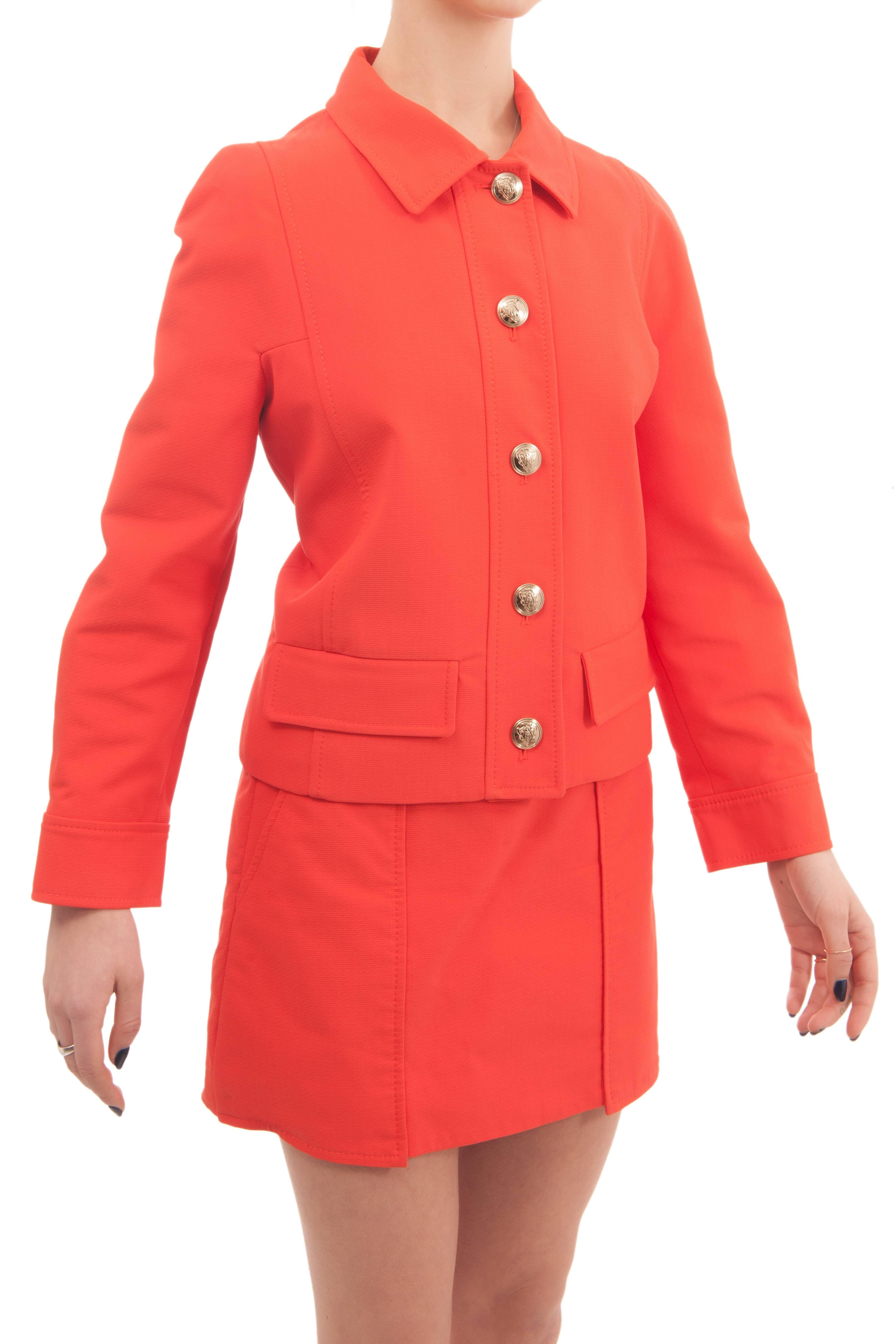 gucci skirt suit