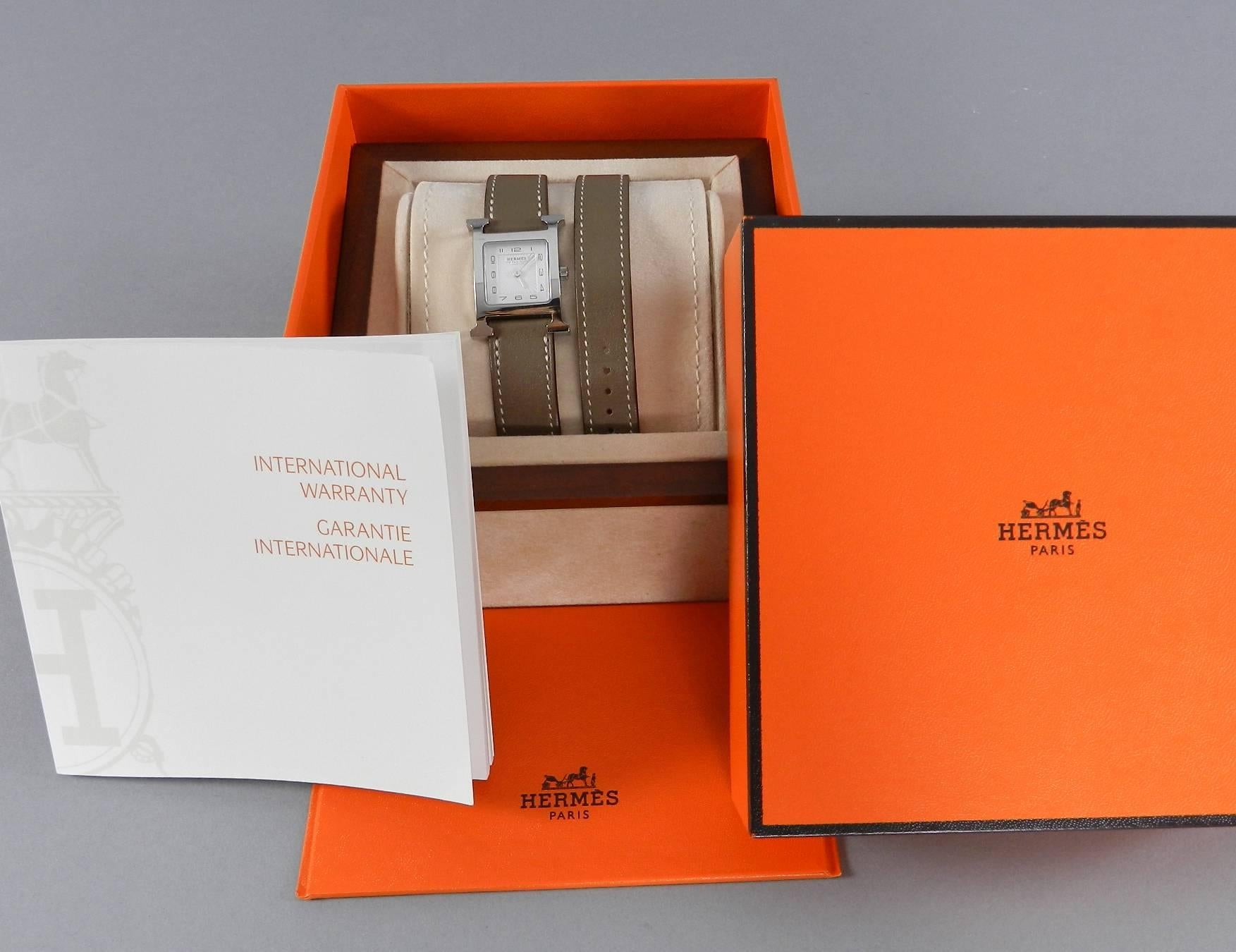 hermes watch pm size