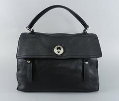 YSL Yves Saint Laurent Muse Two 2 Black Bag / Purse