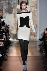 Antonio Berardi Runway Black and White Architectural Dress