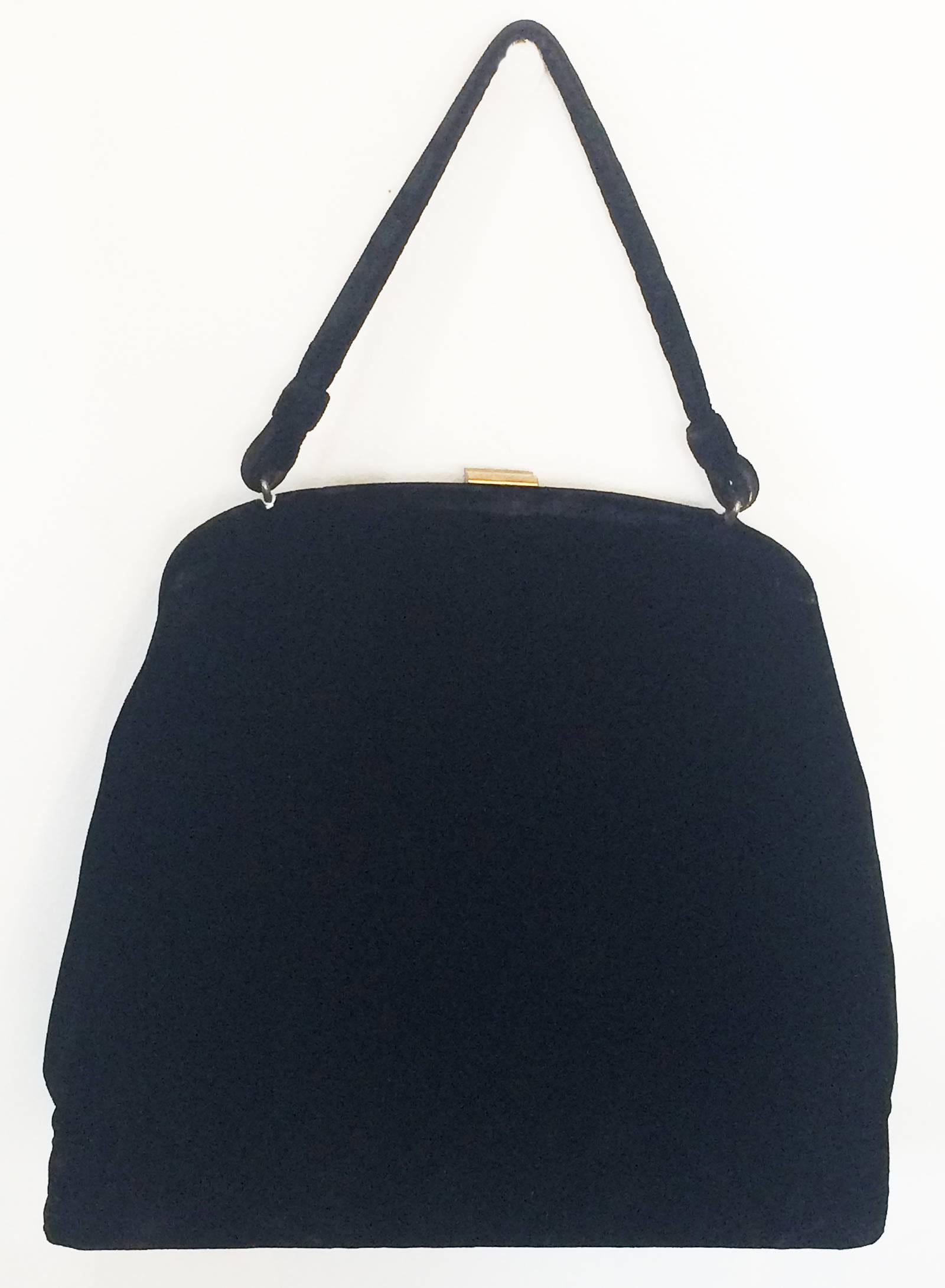 The Poodle handbag by Soure New York 1940s In Excellent Condition In Daylesford, Victoria