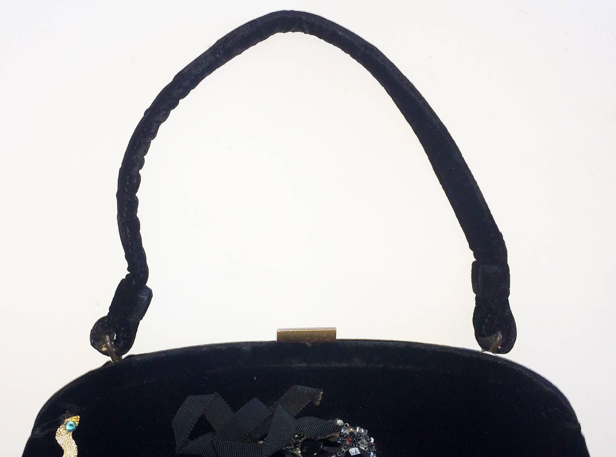 The Poodle handbag by Soure New York 1940s 1