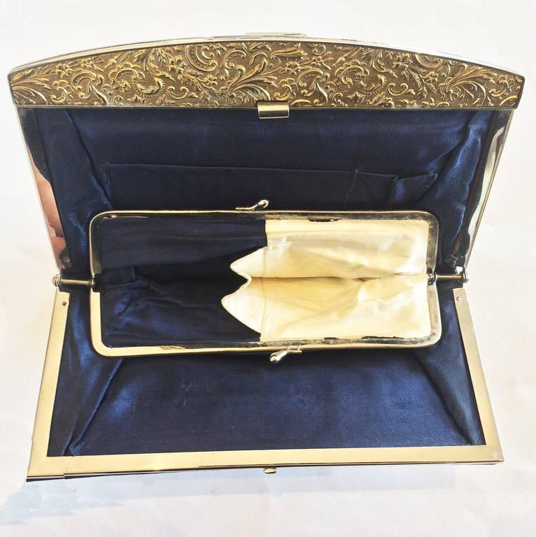 french navy clutch bag