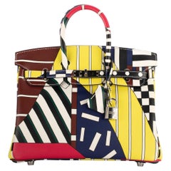 Hermès Birkin 25cm "One, Two, Three & Away We Go" Nigel Peake
