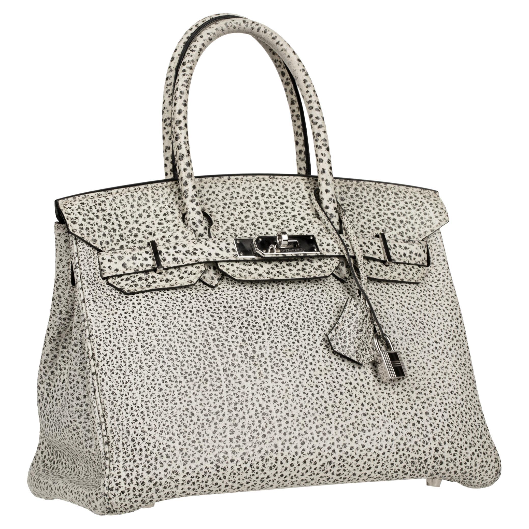 Hermès Birkin 15 Micro White Swift with Palladium Hardware