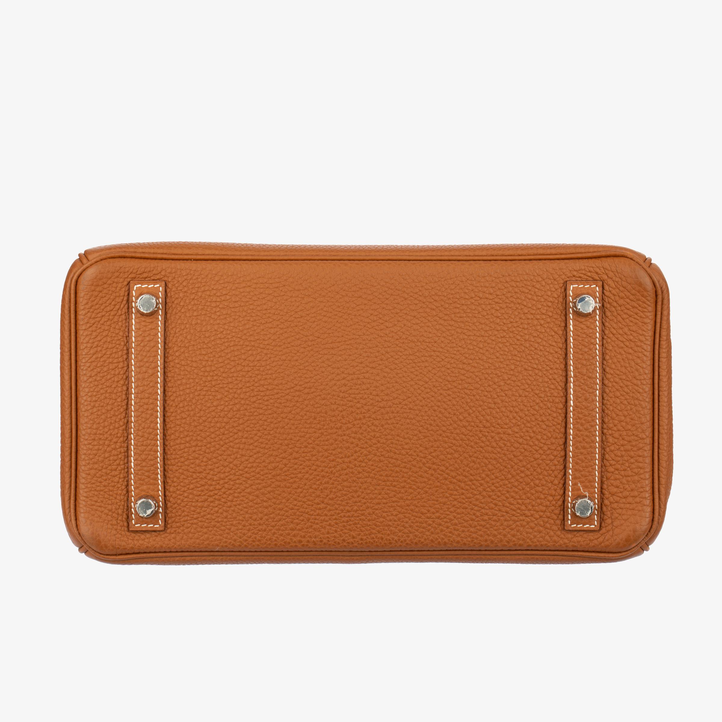Hermes Birkin 30cm Gold Togo Leder Palladium Hardware im Angebot 15