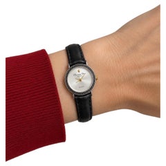 1980s Vintage Christian Dior Women's Quartz Wristwatch, Silver Dial