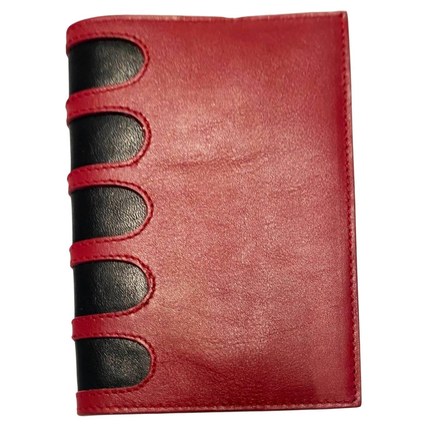 2010s Manolo Blahnik Limited Edition Leather Passport Cover