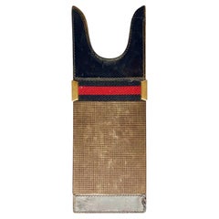 1980s Gucci Wooden Web Stripe Boot Jack 