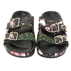 GIVENCHY Camouflage Rose Birkenstocks Sz. 9