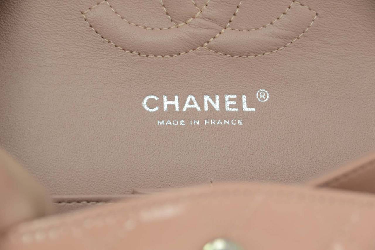 Chanel Pink/Peach Patent Leather 10