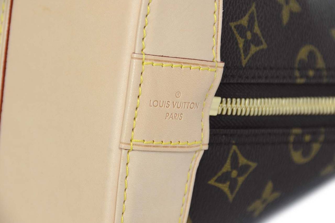 LOUIS VUITTON 2015 Coated Canvas Alma MM Bag rt $1, 810 3