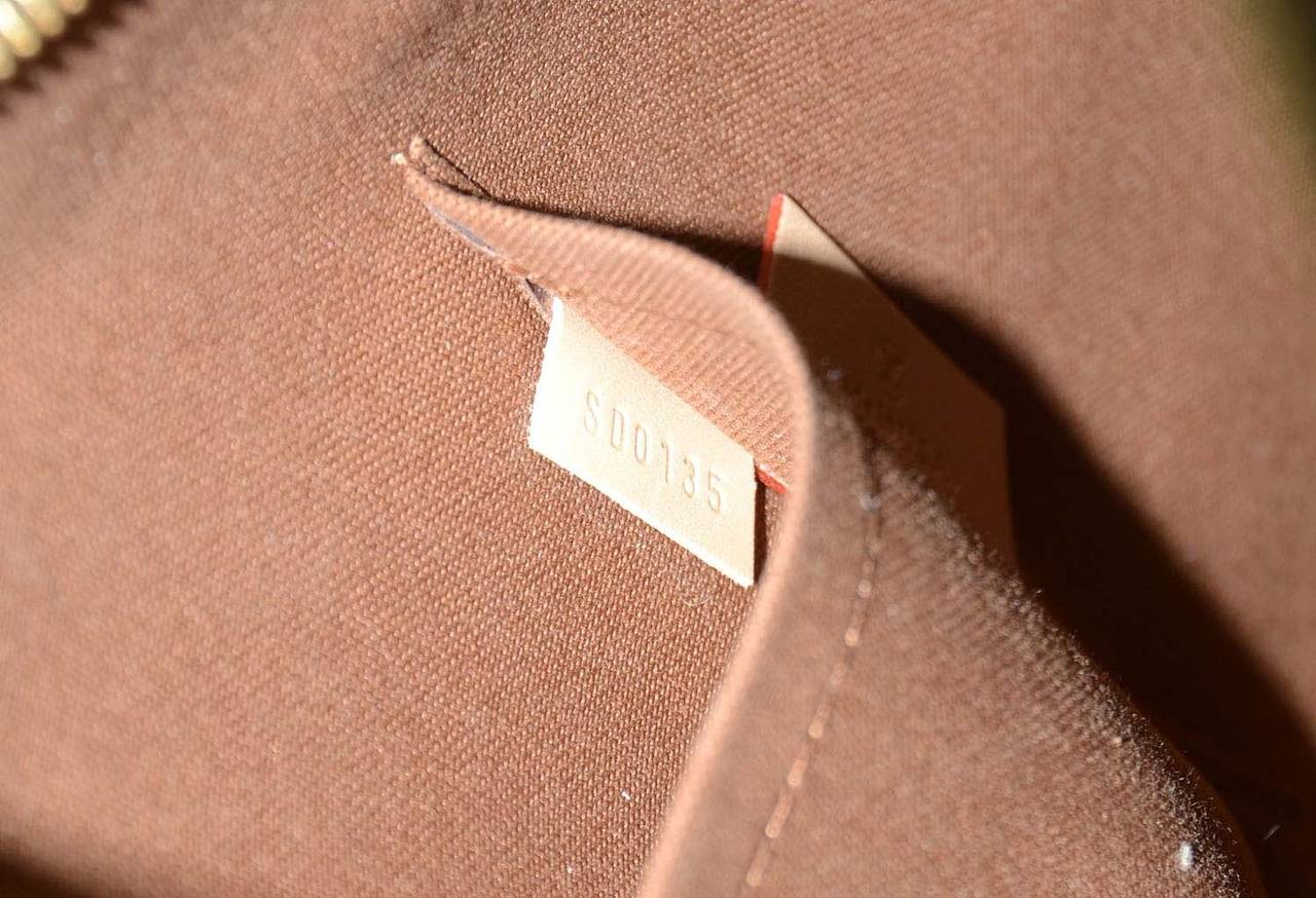 LOUIS VUITTON 2015 Coated Canvas Alma MM Bag rt $1, 810 5