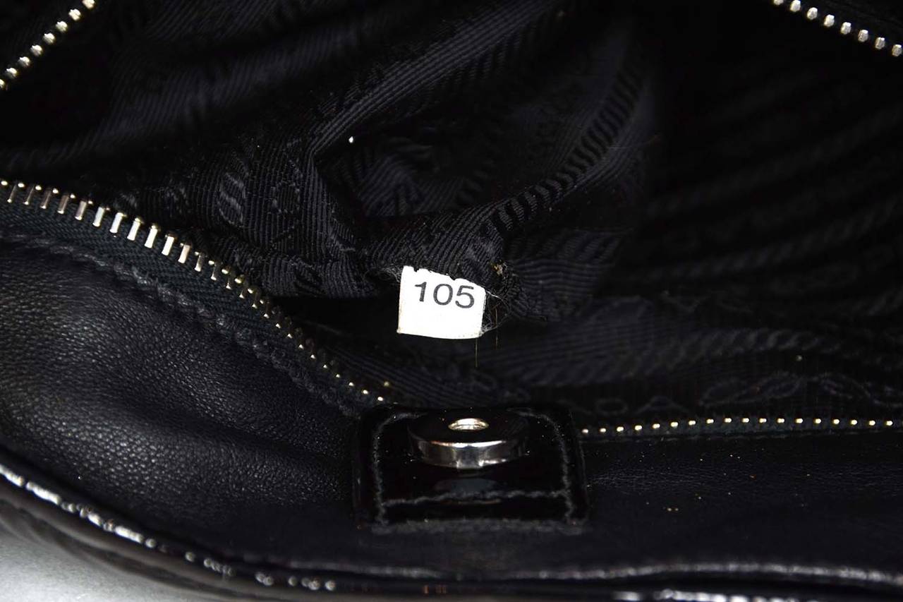 PRADA 2007 Nude to Black Ombre Vernice Sfumata Shoulder Bag rt $1, 965 1
