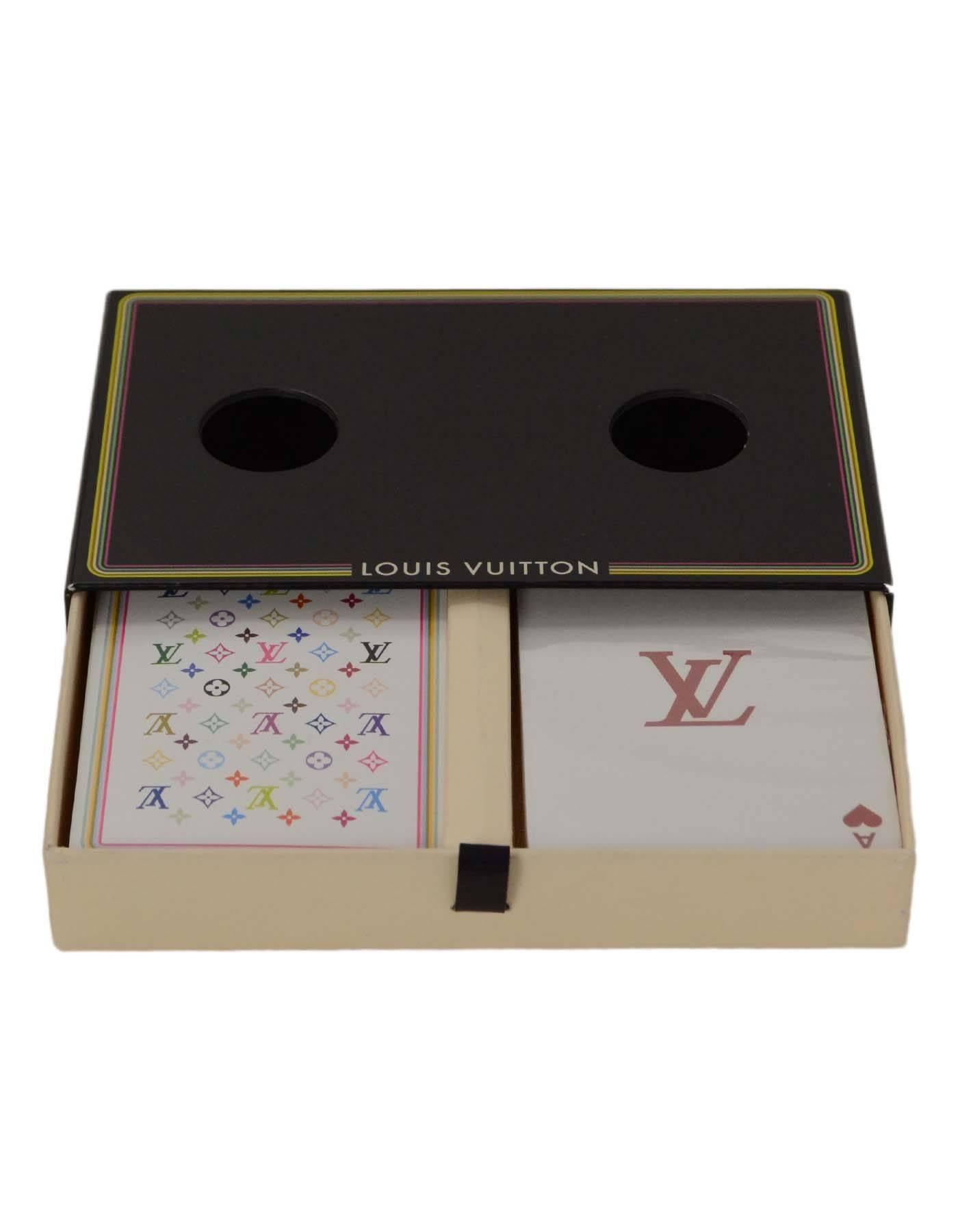 Louis Vuitton Multi-colored VIP Murakami Playing Cards
