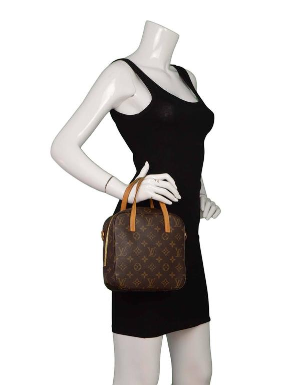 Handbags Louis Vuitton Louis Vuitton Damier Ebene Spontini Hand Bag SP Order N48021 LV Auth 27266a