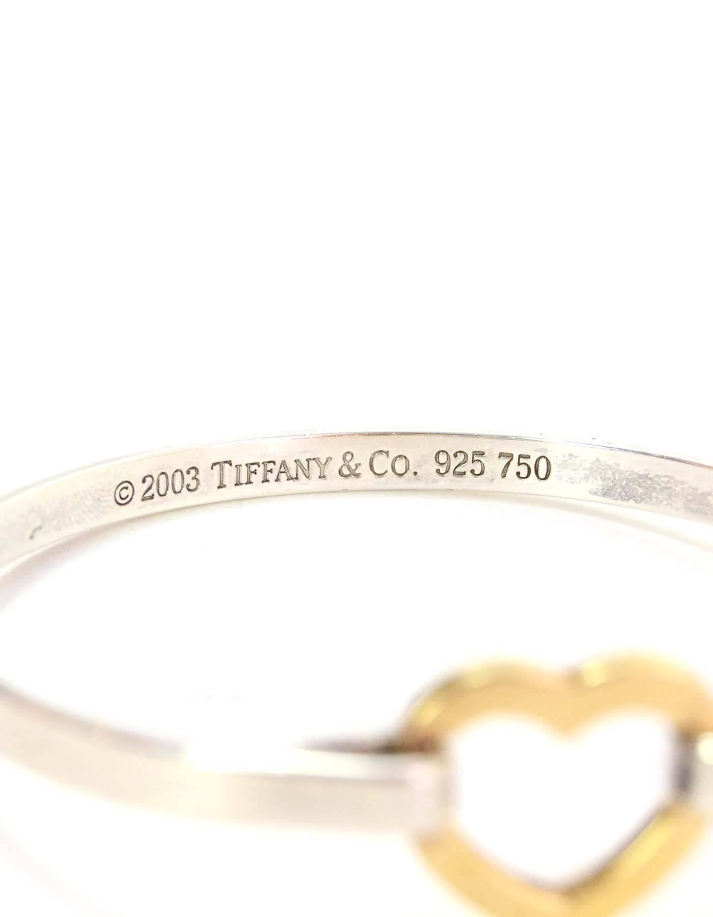 tiffany heart bangle bracelet