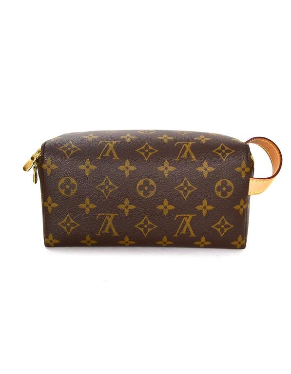 Louis Vuitton Coated Canvas Monogram Shoe Bag and Kit GHW For Sale at 1stdibs