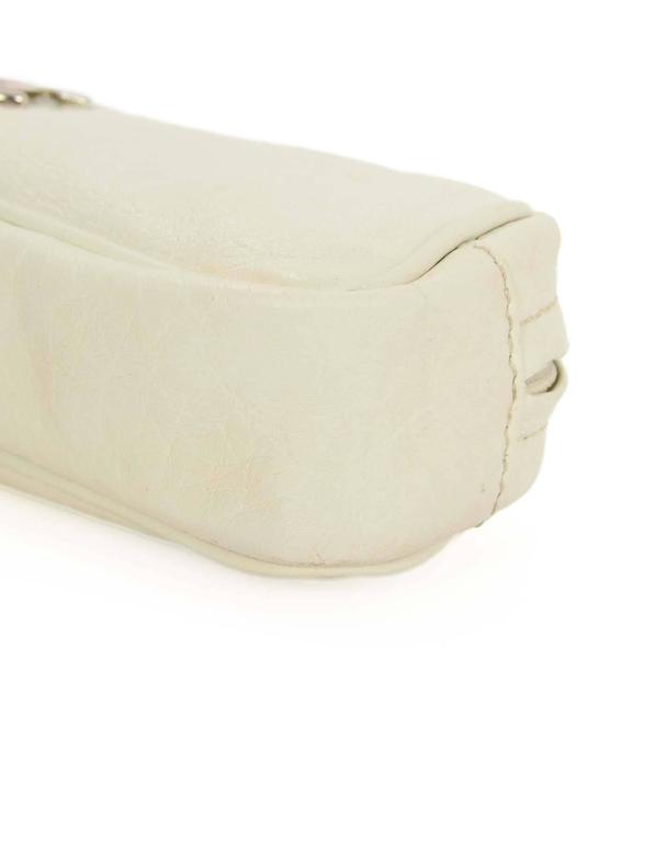 Chanel Ivory Leather Pencil Case SHW For Sale at 1stDibs | chanel ...