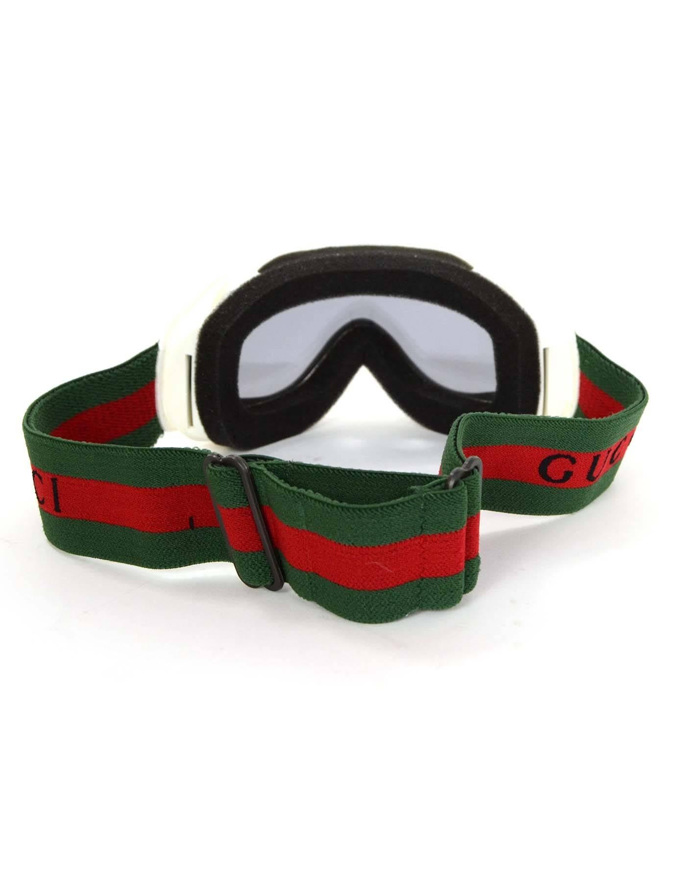 white gucci goggles
