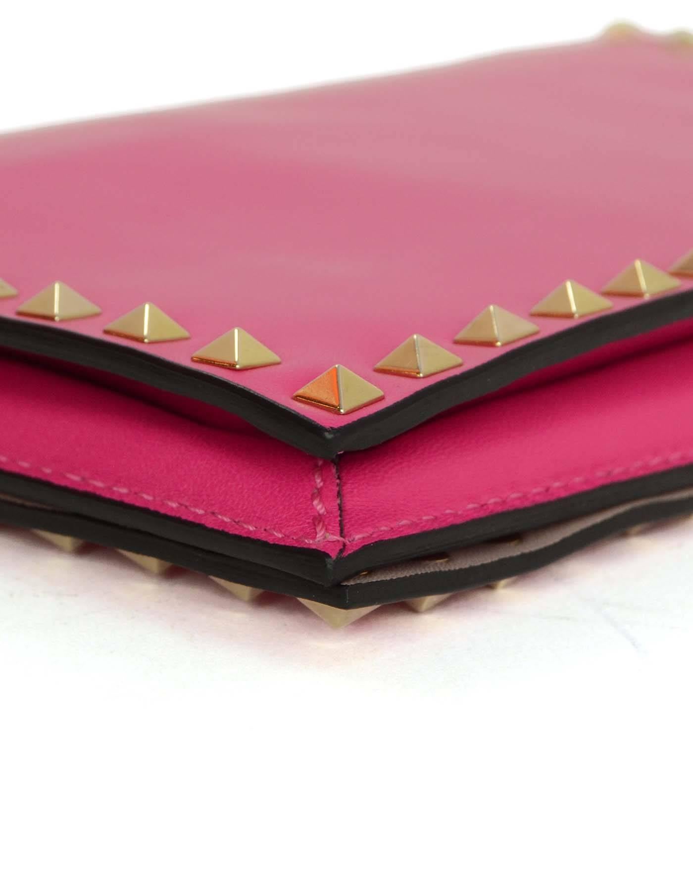valentino pink clutch bag