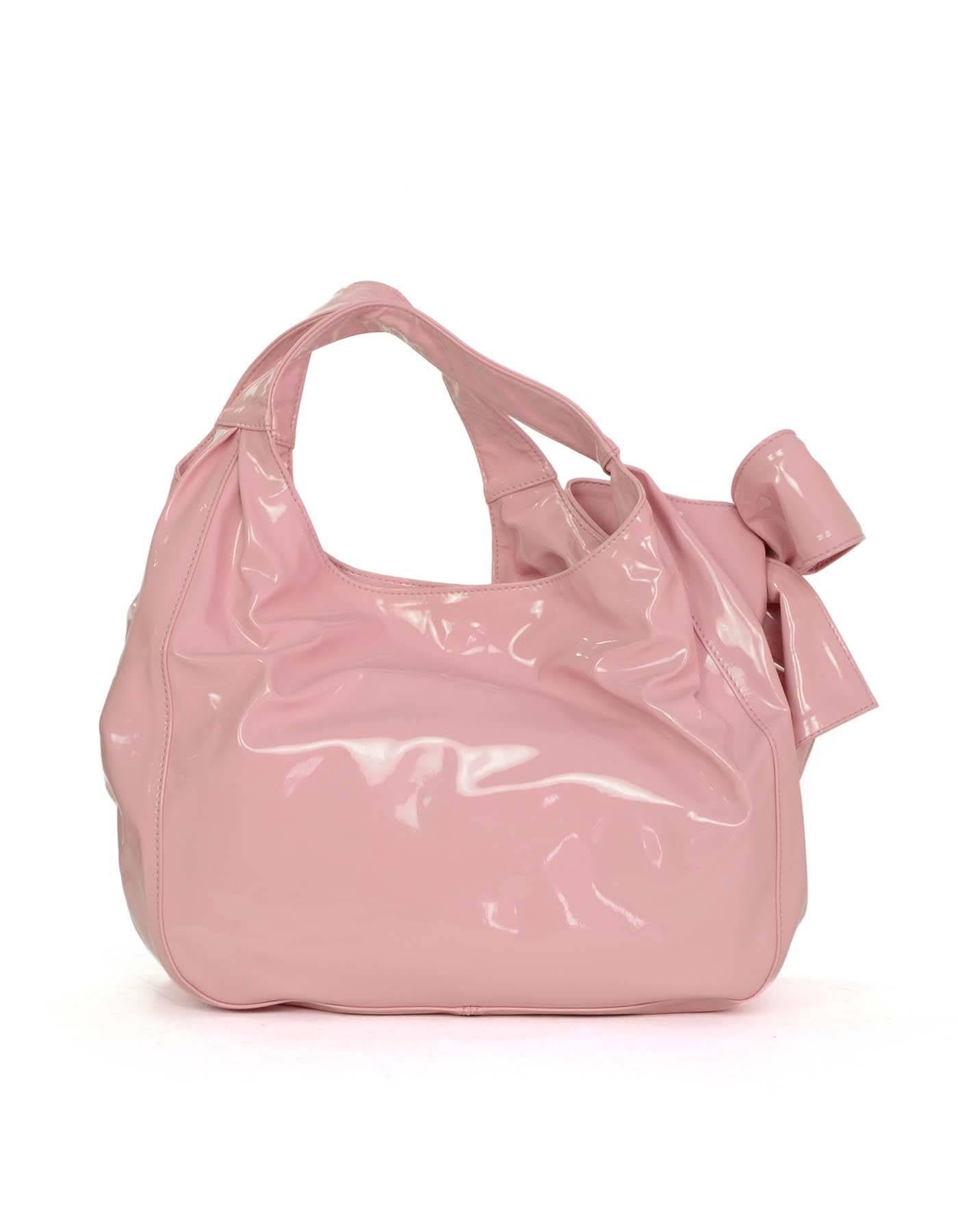 pink bag with bow
