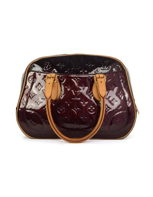 Vintage Louis Vuitton Monogram Vernis Amarante Summit Drive Handbag