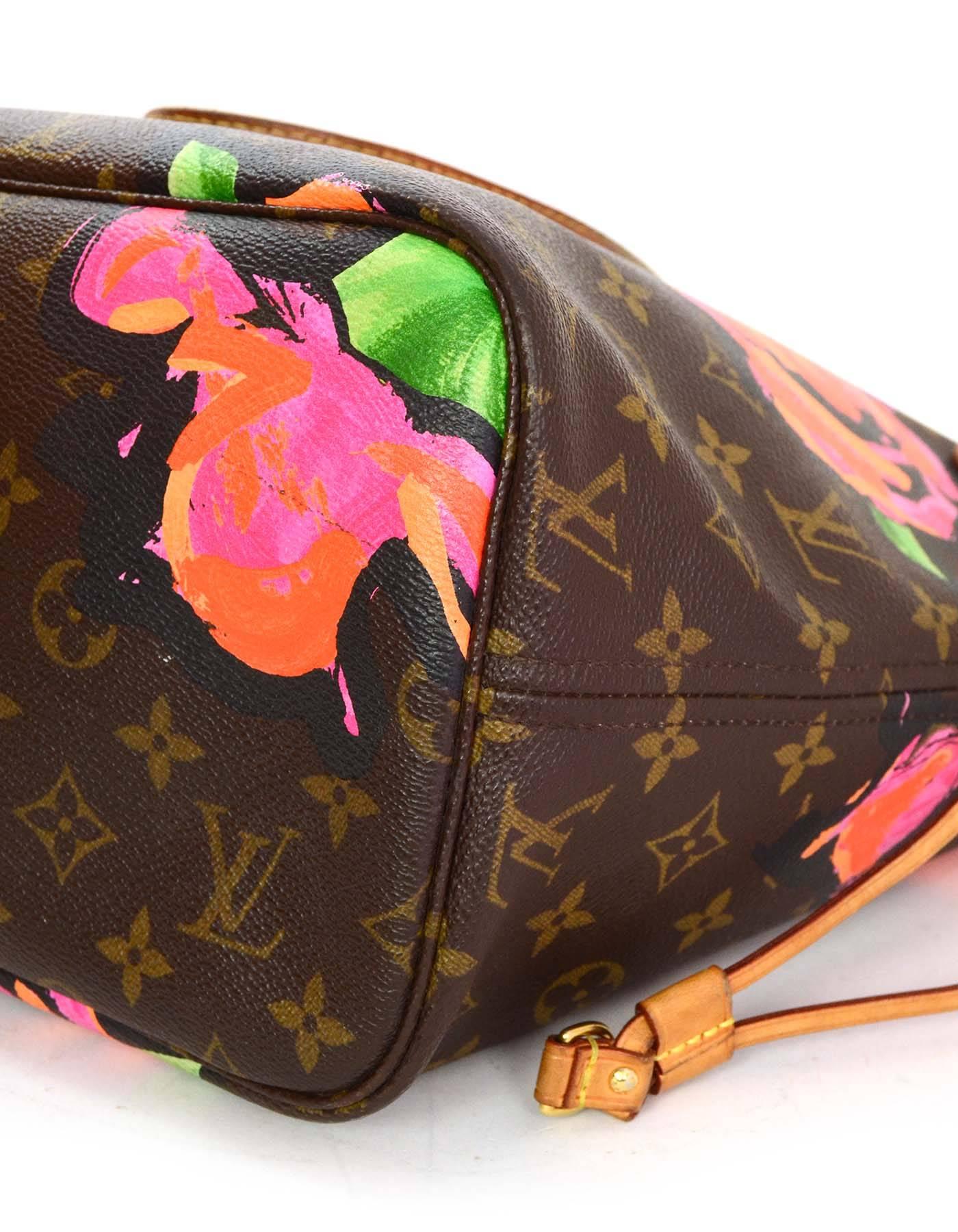 Louis Vuitton Ltd Edt Monograma Stephen Sprouse Roses Neverfull MM Bolso Tote 3