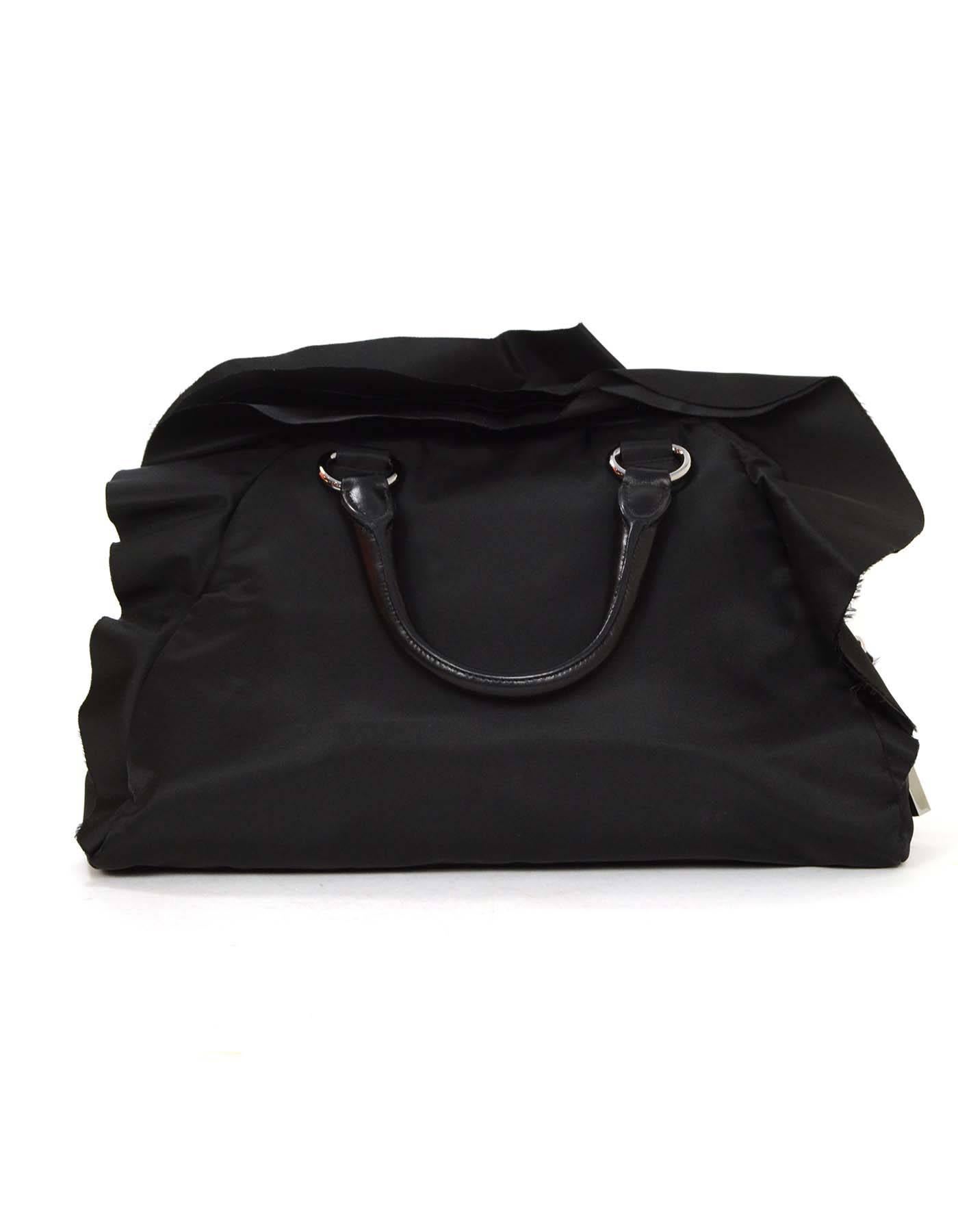 ruffled prada bag