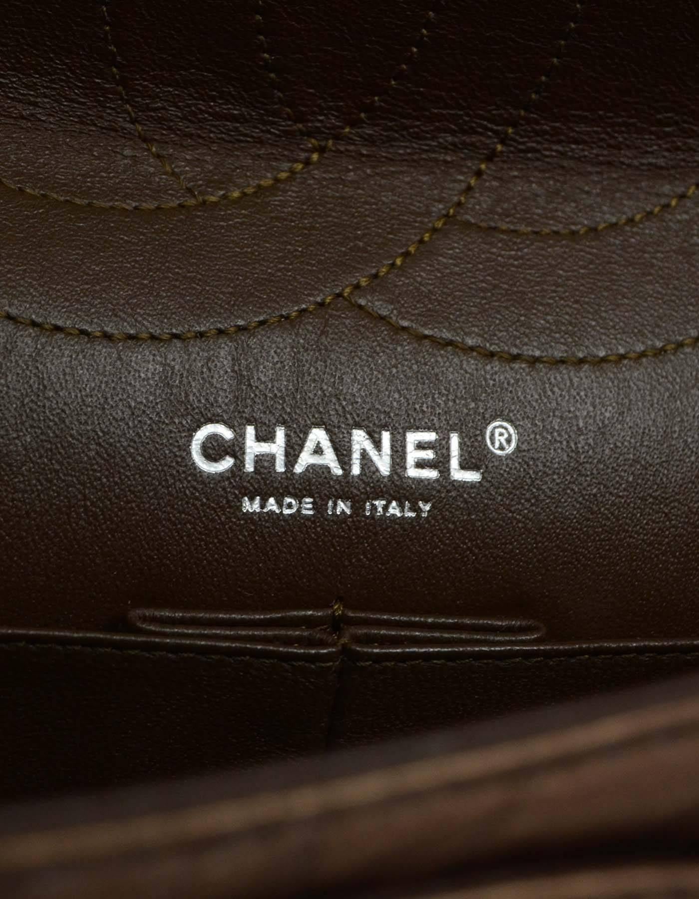 Chanel Bronze Calfskin 2.55 Reissue 227 Double Flap Classic Bag 1
