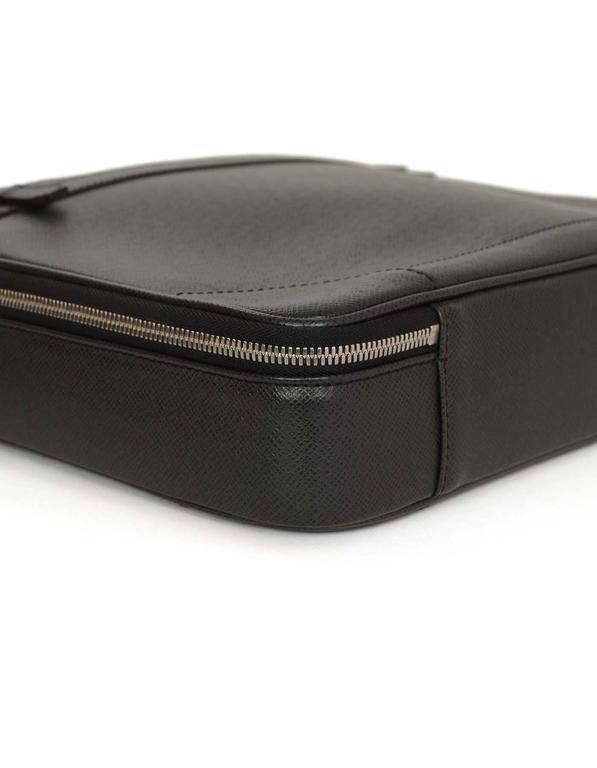 Louis Vuitton Black Odessa Taiga Leather Mens Laptop Bag NO STRAP - Boca  Pawn