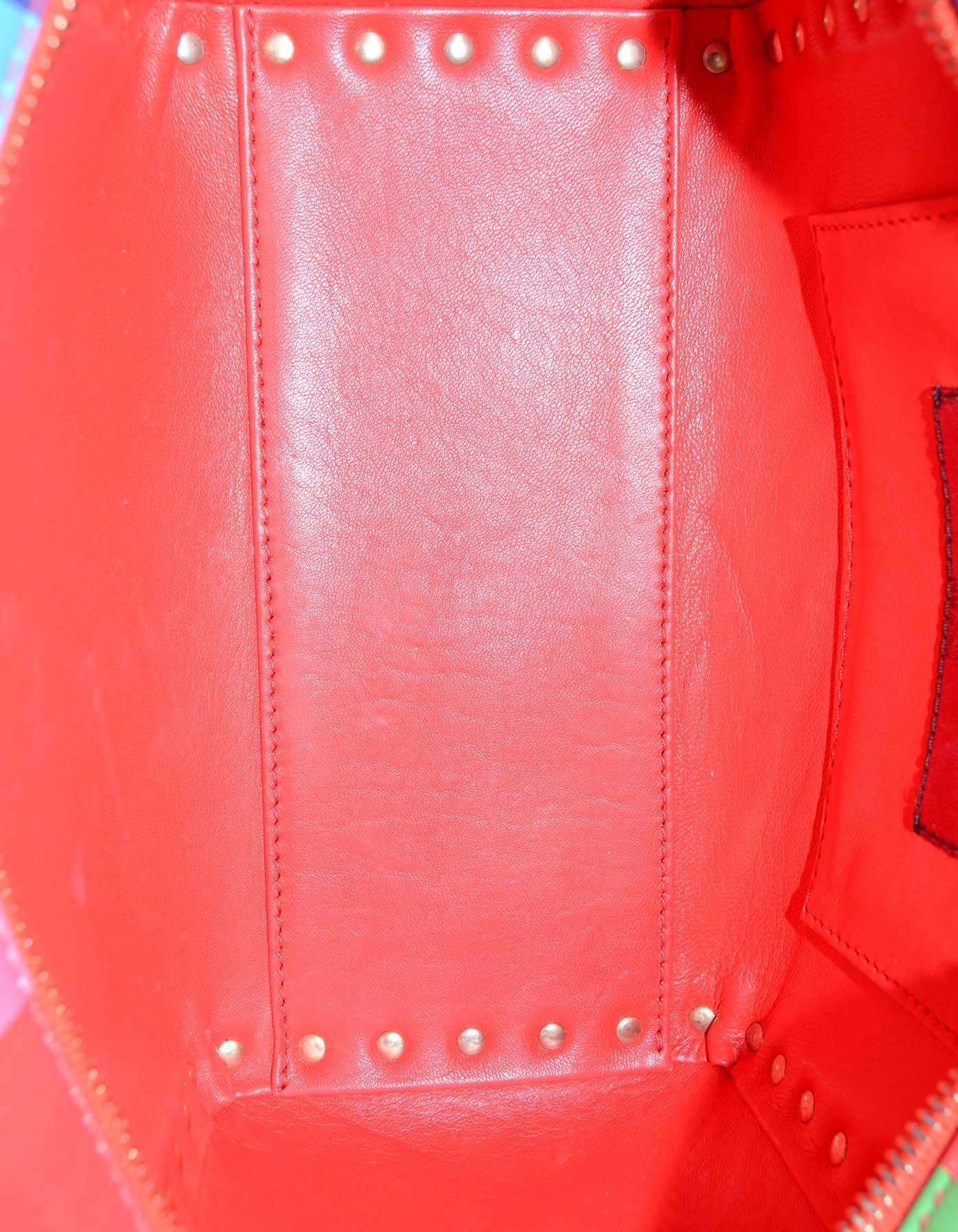 Valentino Multi-Colored Rainbow Micro Mini Rockstud Crossbody Bag GHW rt. $2, 175 In Excellent Condition In New York, NY