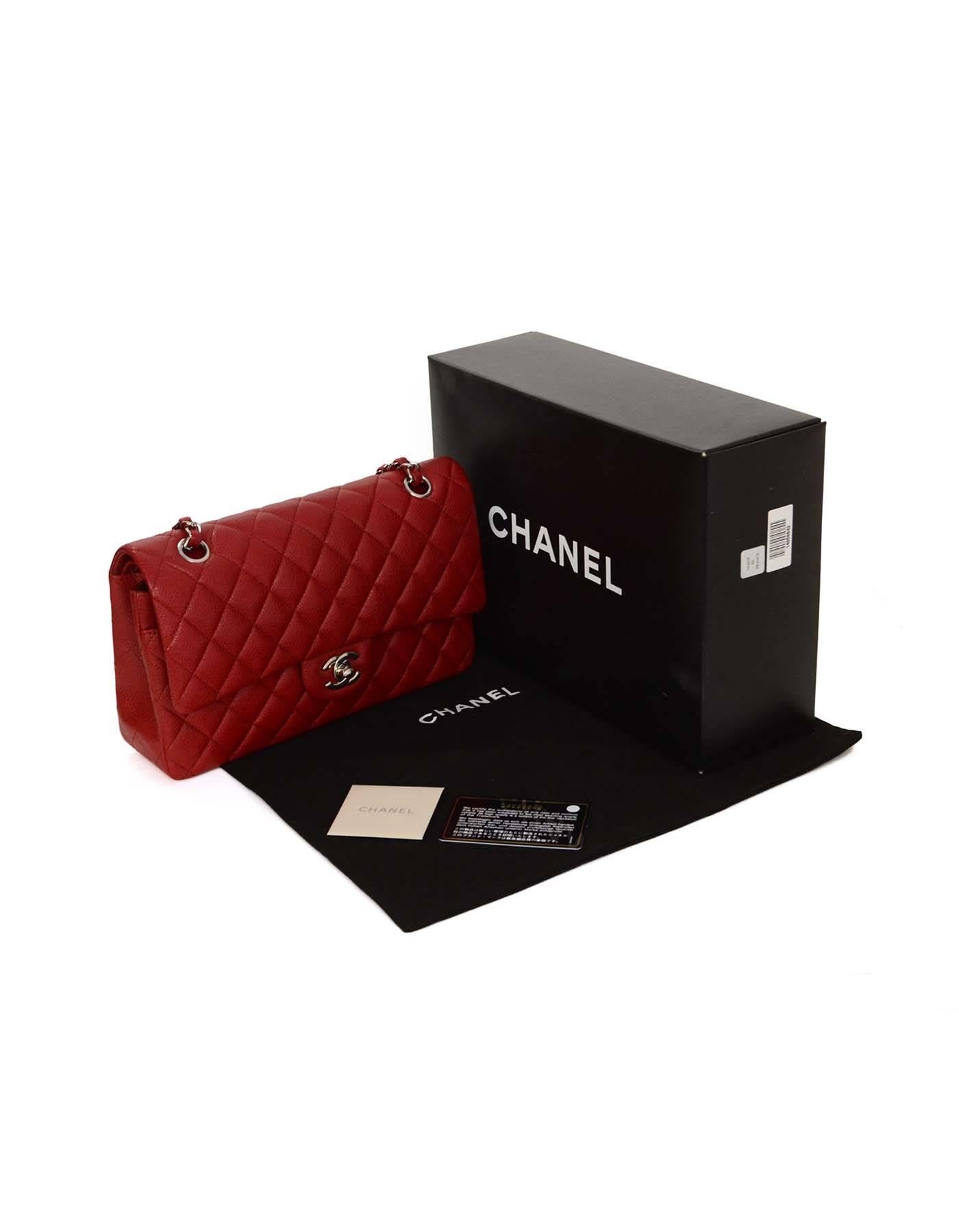 Chanel Red Caviar Medium 10