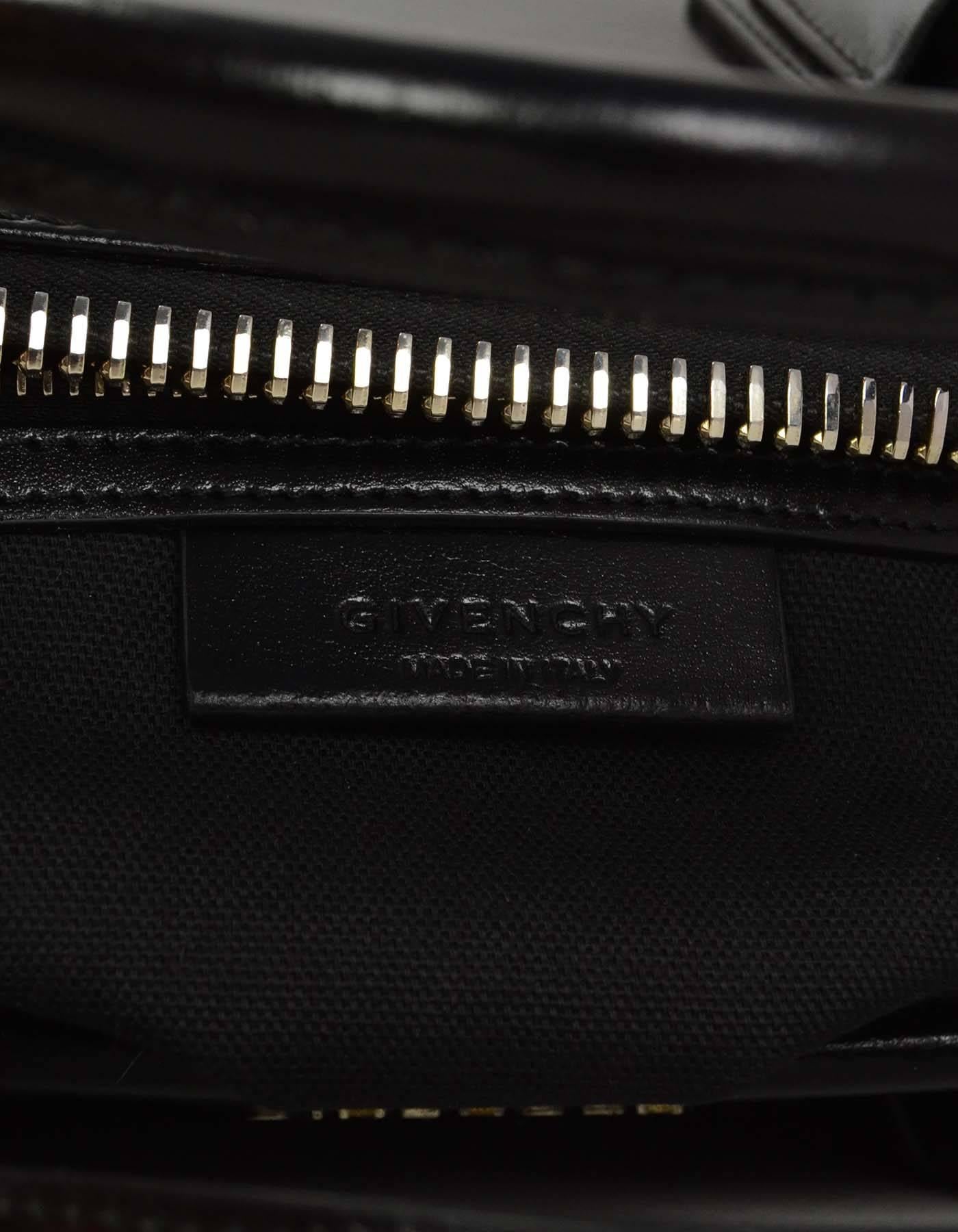 Givenchy Black Shiny Calfskin Medium Antigona Black SHW 3