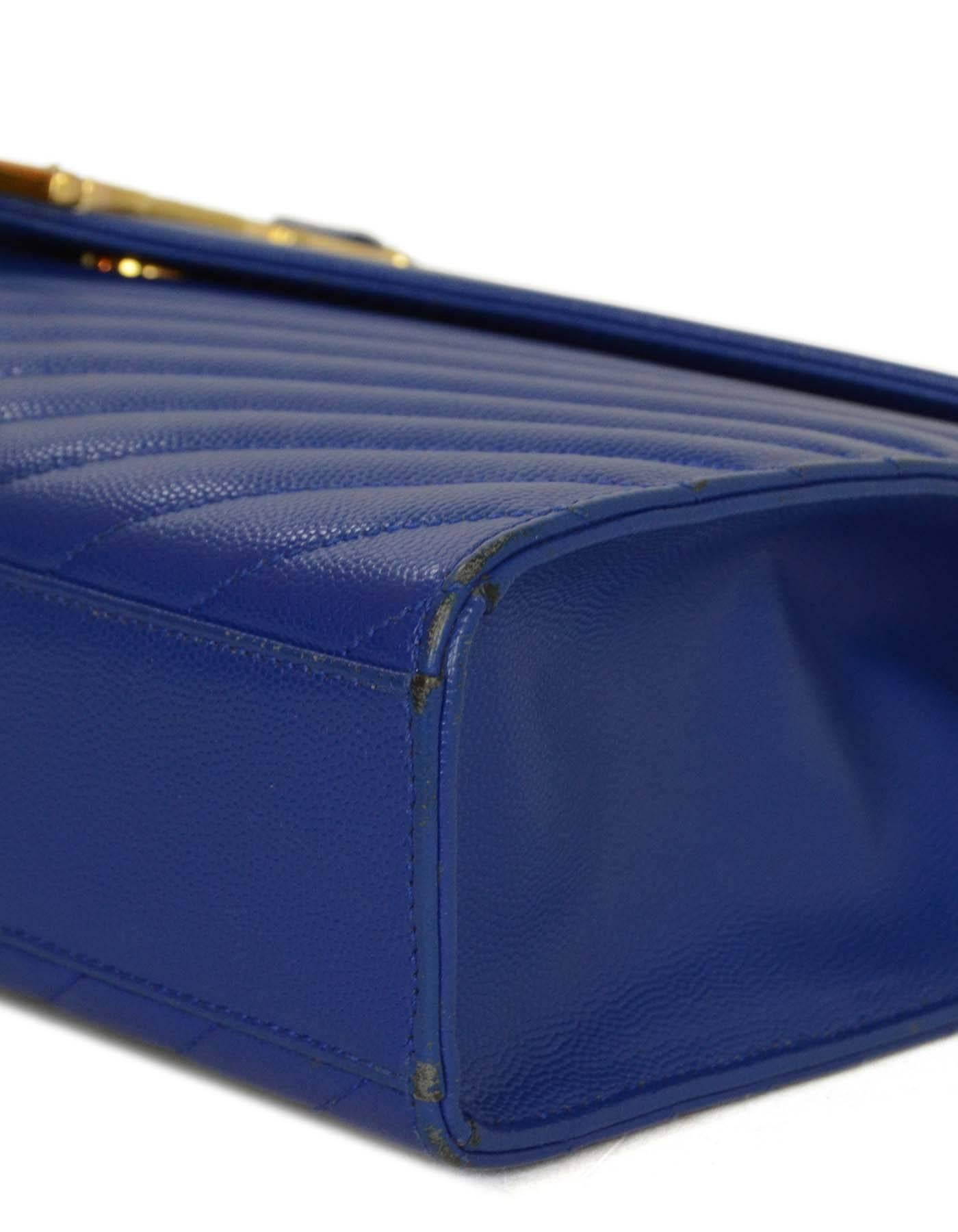 cobalt blue shoulder bag