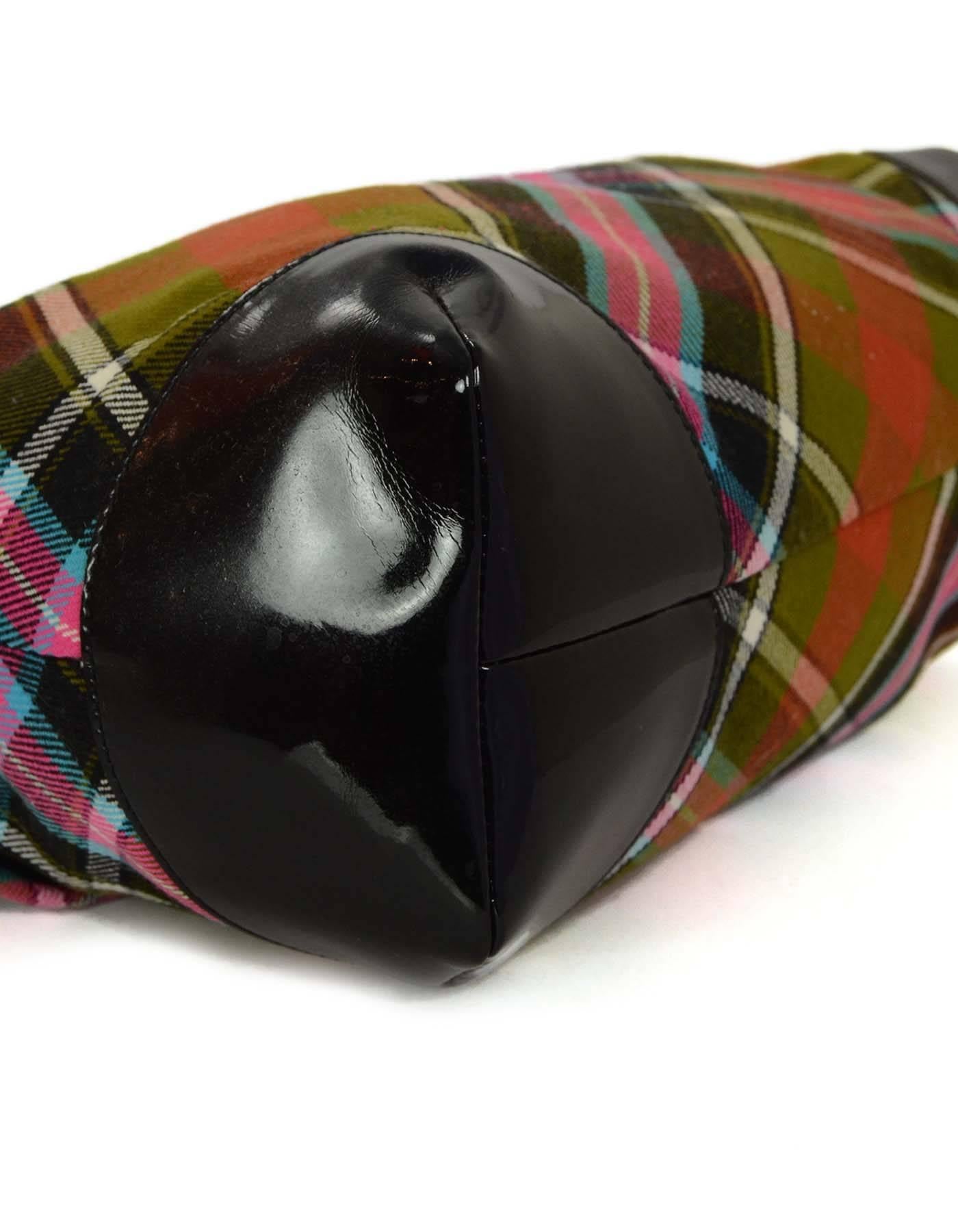 tartan vivienne westwood bag