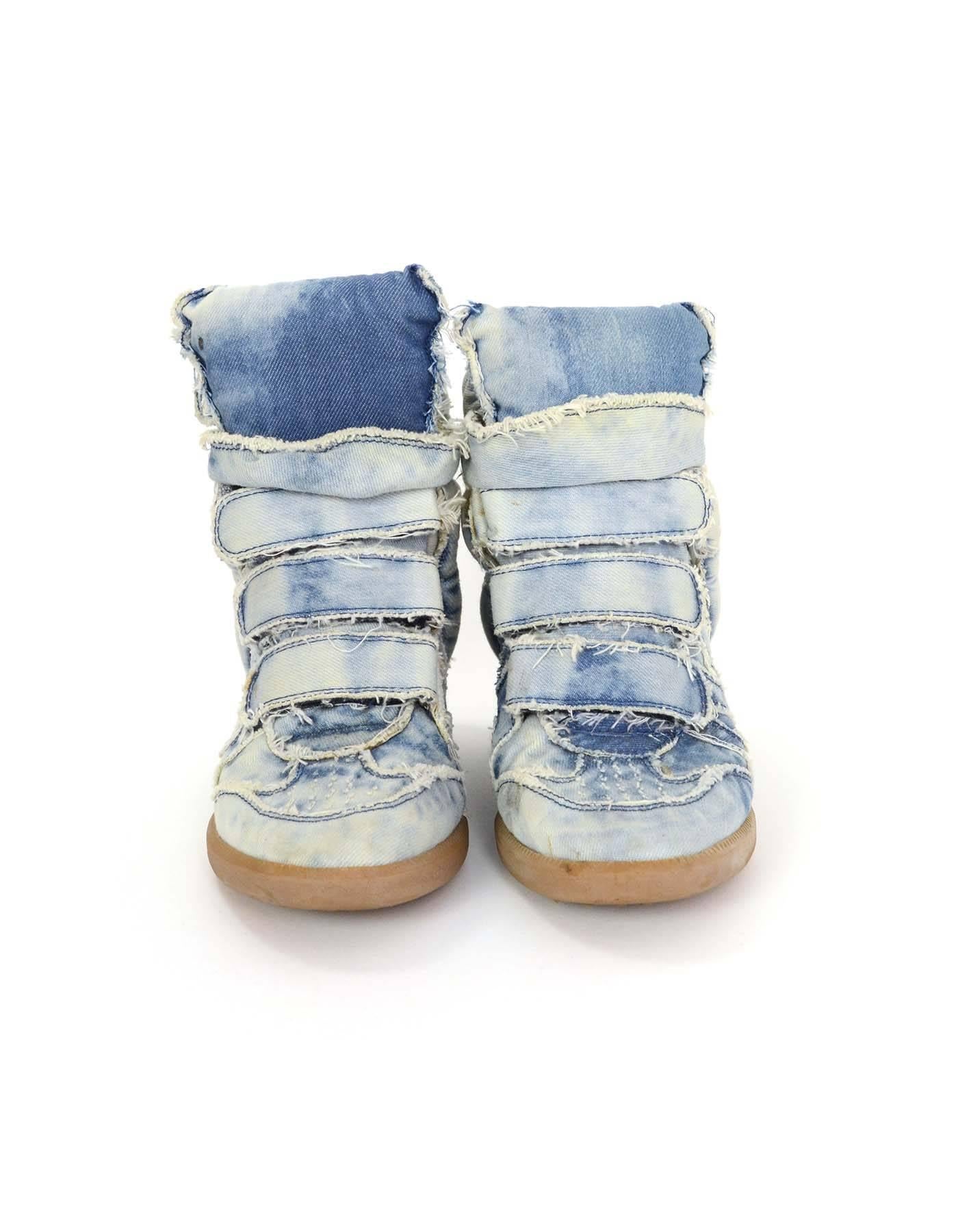 denim isabel marant shoes