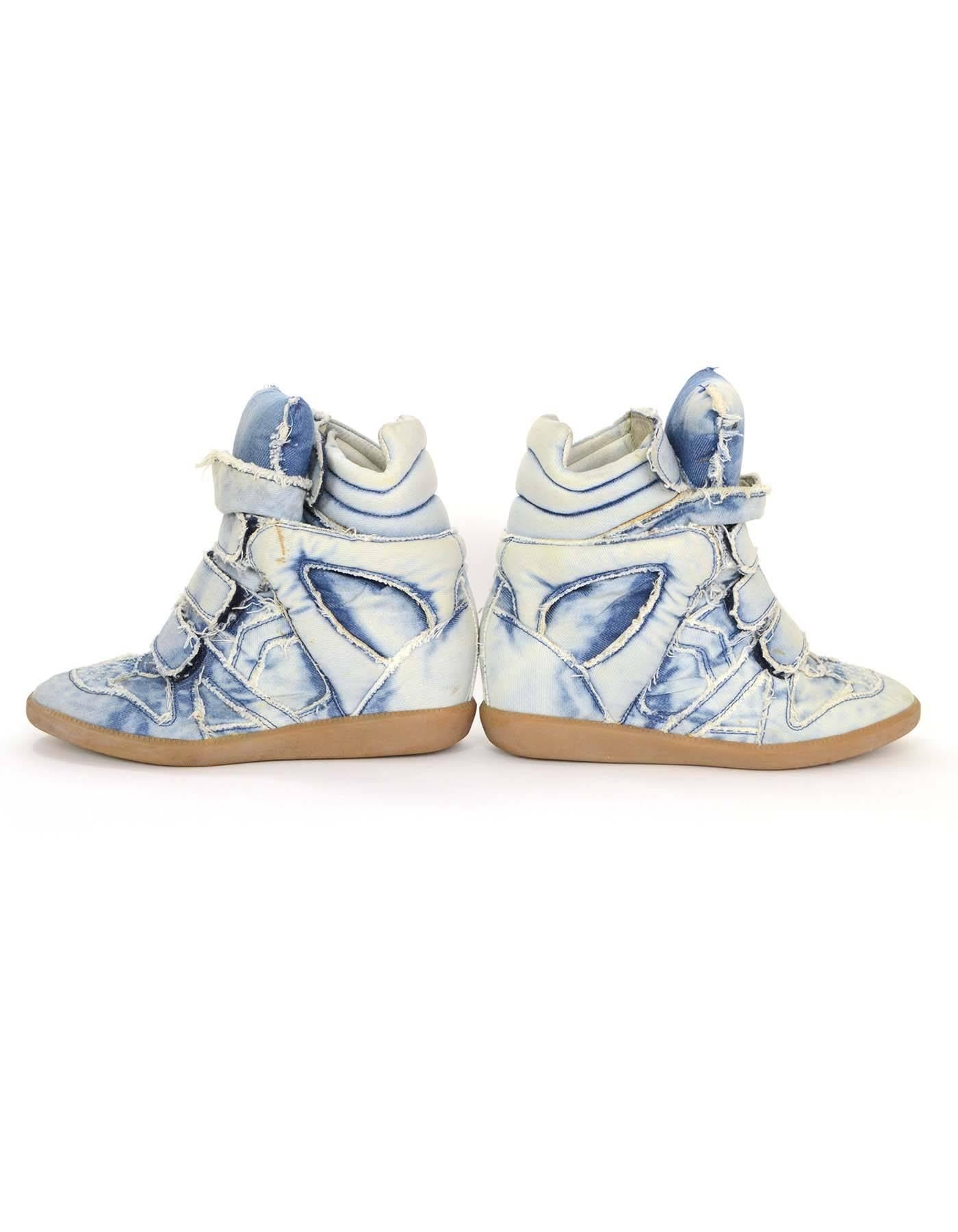 isabel marant sneakers denim