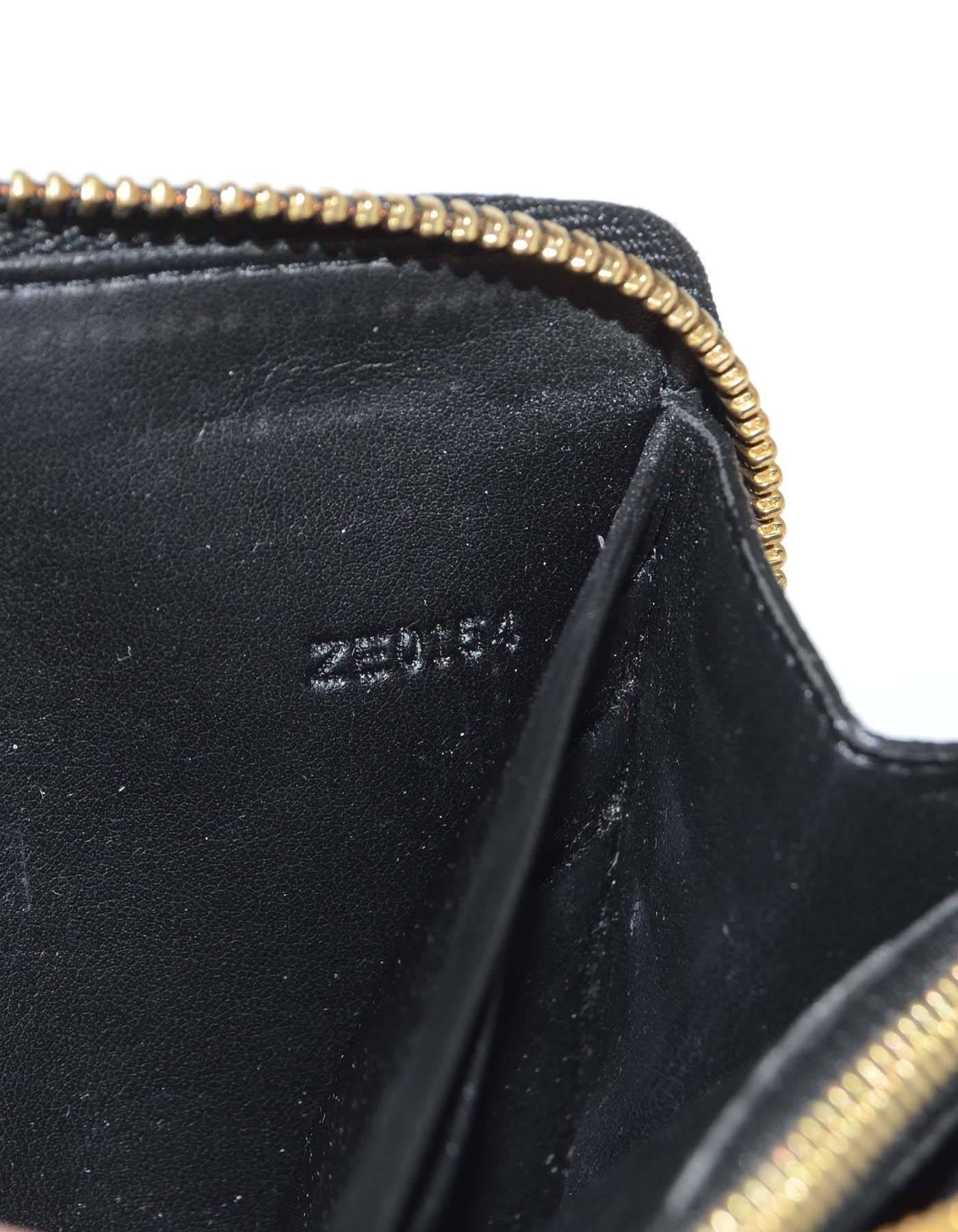 Givenchy Bambi Brieftasche mit Reißverschluss und Saffianomuster 4